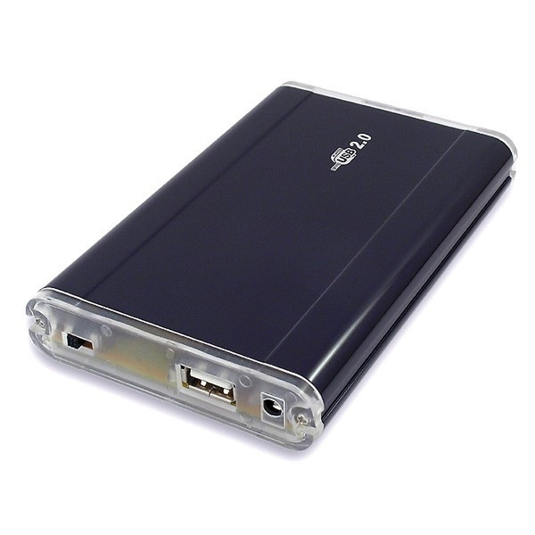 Axago USB 2.0 - IDE 2.5'' External Box Питание через USB