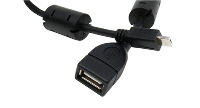Optoma BC-PK3AUSY 0.3m USB A Micro-USB A Black USB cable