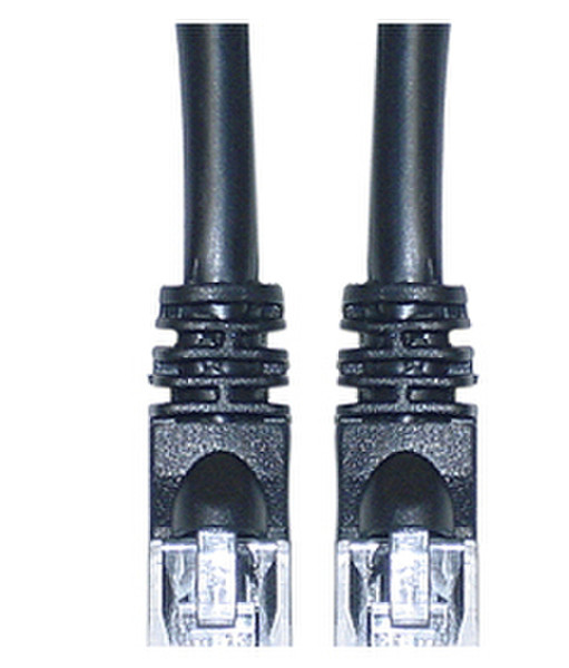 Siig CB-5E0011-S1 0.3m Black networking cable