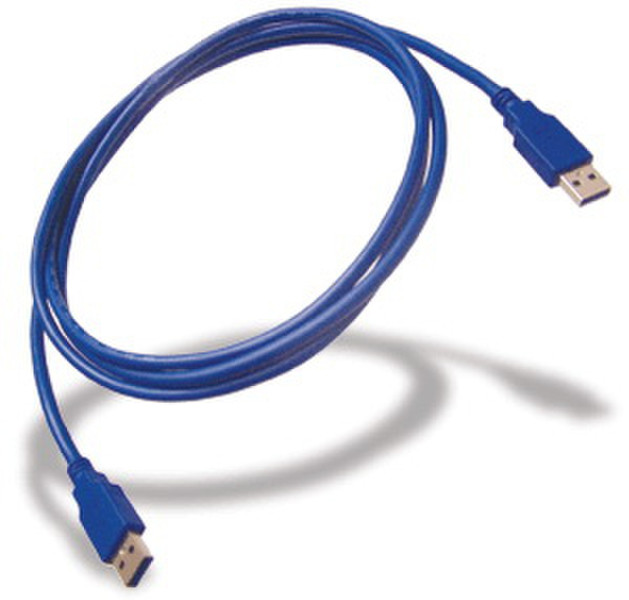 Siig CB-US0112-S1 1m USB A USB A Blue USB cable