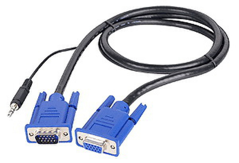 Siig CE-VG0G11-S1 1.8м VGA (D-Sub) VGA (D-Sub) Черный VGA кабель