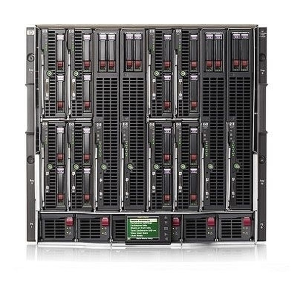 Hewlett Packard Enterprise BLc7000 Enclosure 1 Phase with 2 Pwr Supply 4 Fan 16 ICE Blade Edtn Lic Computer-Gehäuse