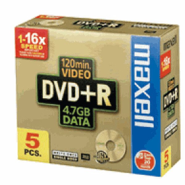 Maxell DVD+R 4.7GB DVD+R 5pc(s)