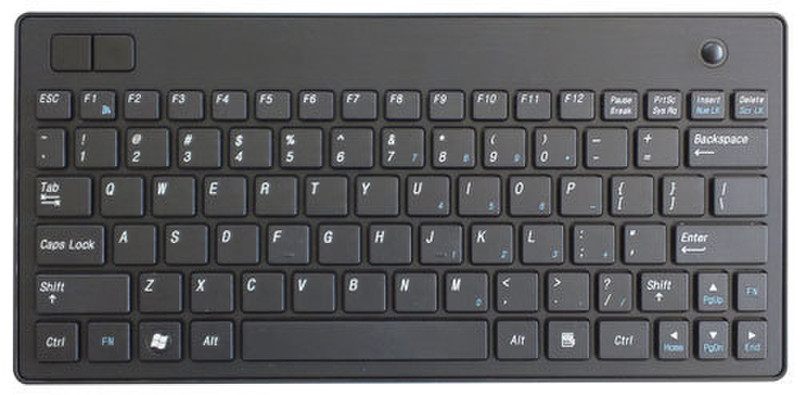 Fujitsu FPCKD38A1P Bluetooth QWERTY Черный клавиатура для мобильного устройства