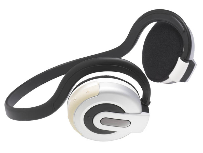 Iqua Headset BHS-701 Binaural Bluetooth Silber Mobiles Headset