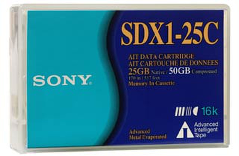 Sony Blank data tape 25GB/200GB