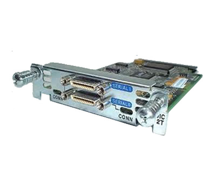 Cisco 2 Port Serial WAN Interface Card Eingebaut Seriell Schnittstellenkarte/Adapter