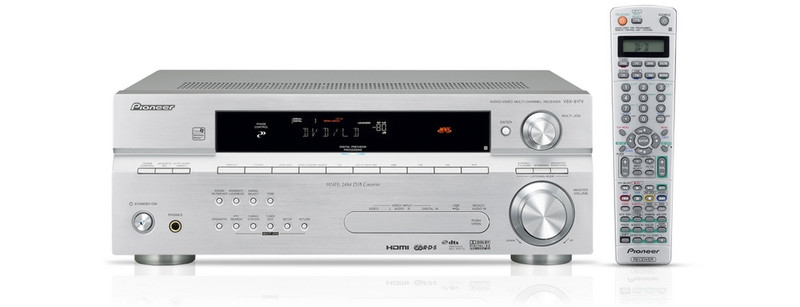 Pioneer VSX-917V-S 7 Channel A/V Receiver with HDMI Switching, Auto MCACC and USB Host (Silver) 7.1канала Cеребряный AV ресивер