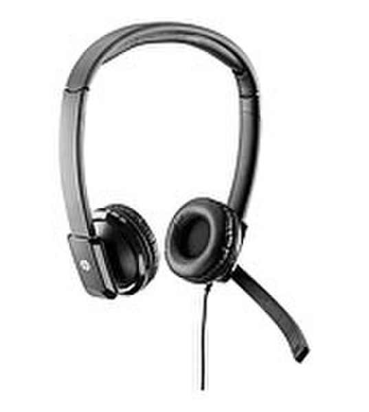 HP QK550AT Binaural Head-band Black headset
