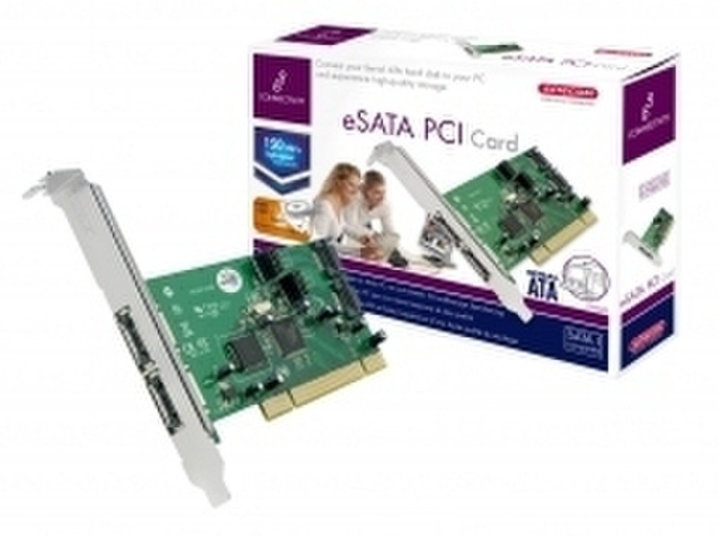 Sitecom eSATA PCI Card eSATA interface cards/adapter