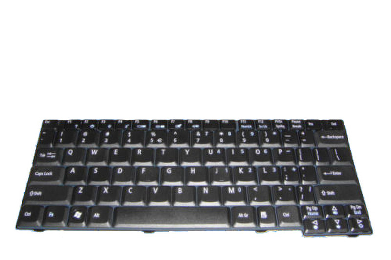 Acer KB.INT00.171 QWERTY Американский английский Черный клавиатура