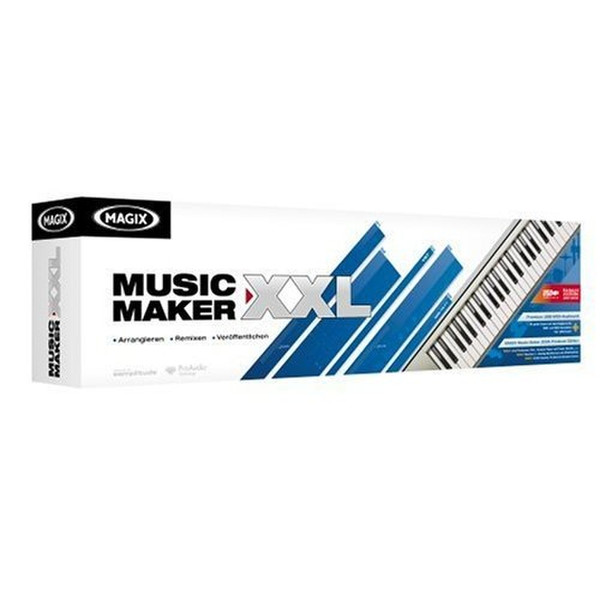 Magix Music Maker 2008 XXL + USB-MIDI-keyboard