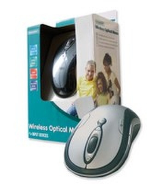 Eminent Wireless Optical Mouse RF Wireless Optisch 800DPI Grau Maus