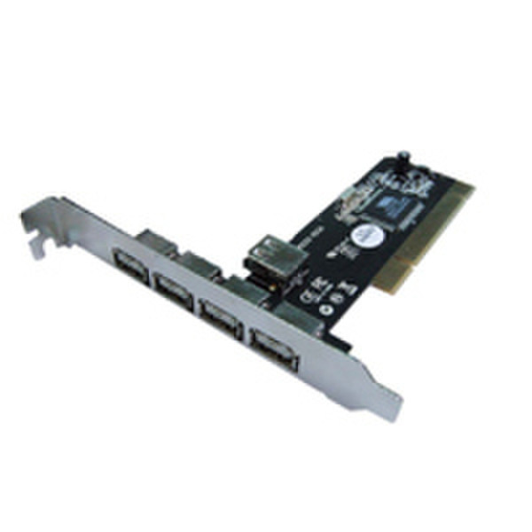 Eminent 4+1 Port PCI Card USB 2.0 USB 2.0 Schnittstellenkarte/Adapter