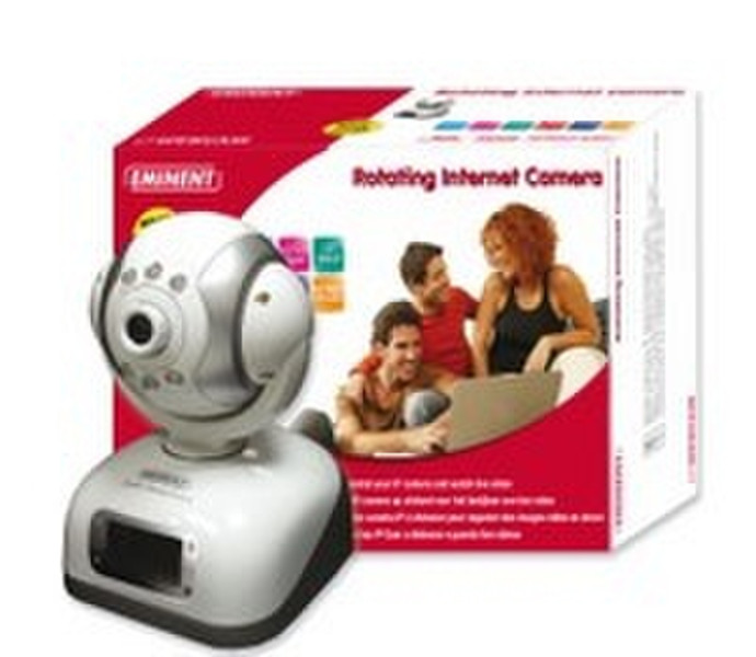 Eminent Rotating Internet Camera Grey webcam