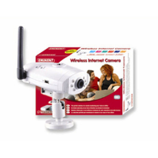 Eminent EM4481 Wireless Internet Camera 640 x 480пикселей Белый вебкамера