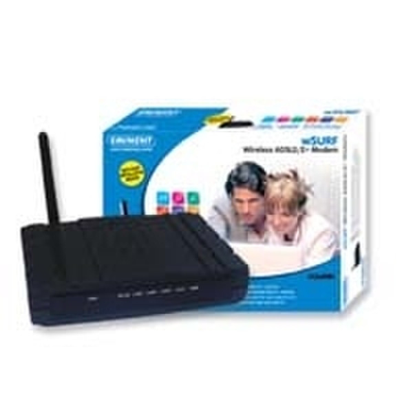 Eminent wSURF Wireless ADSL2/2+ Modem WLAN-Router