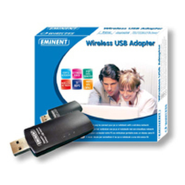 Eminent Wireless USB Adapter 54Mbit/s Netzwerkkarte