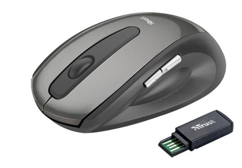 Trust Wireless Optical Mouse MI-4910D Беспроводной RF Оптический 1000dpi компьютерная мышь