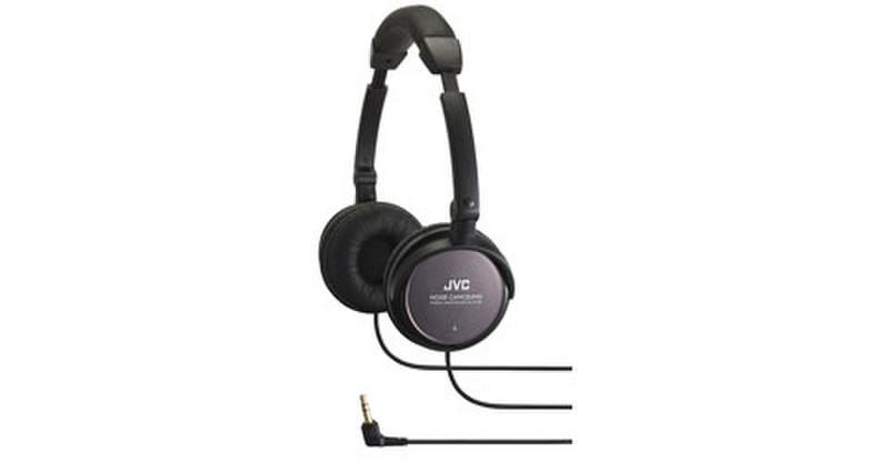 JVC HA-NC80 Ohraufliegend Kopfband Schwarz