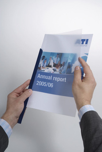 Durable Report Covers 1-100 A4 sheets Transparent Präsentations-Mappe