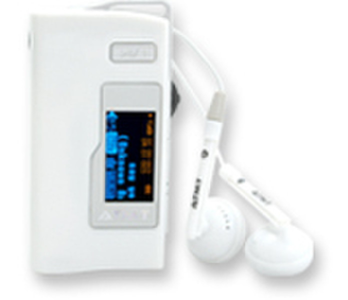 ATMT 7310 MP3 Player 1GB, White