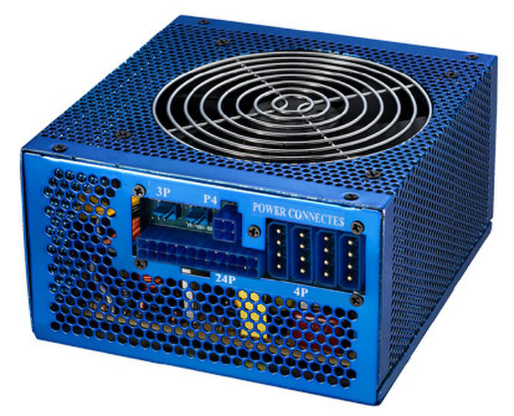 Techsolo TP-400W 400W Blue power supply unit