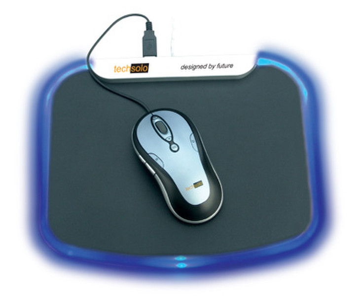 Techsolo TM-70 gaming mouse USB Оптический 1200dpi компьютерная мышь