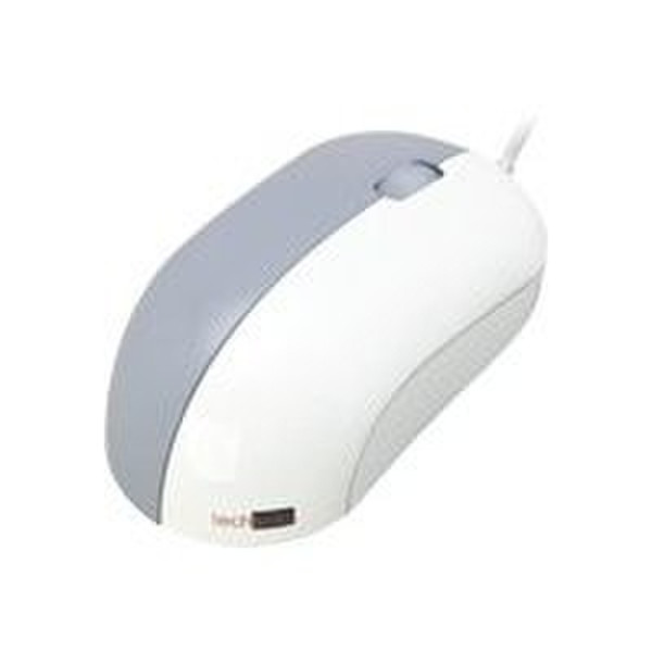 Techsolo Optical Mouse USB/PS2 USB+PS/2 Optical White mice