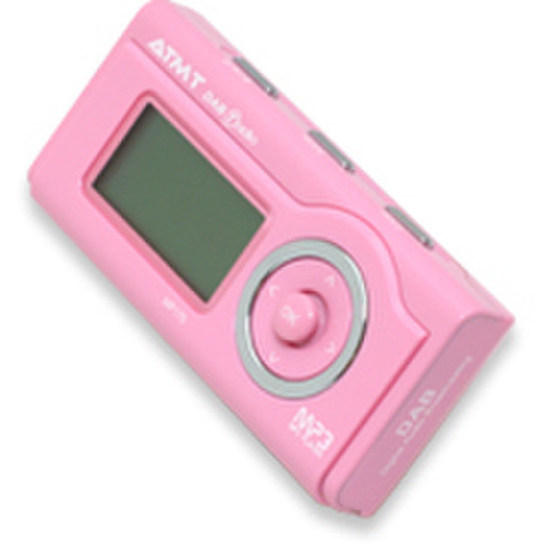 ATMT DAB MP3 Player 1GB, Pink