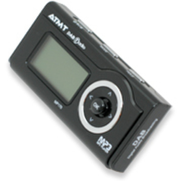 ATMT DAB MP3 Player 1GB, Black