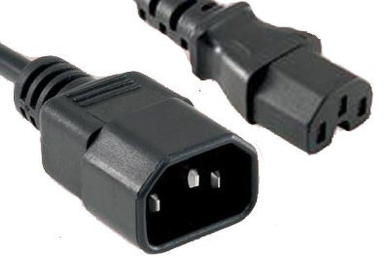 Hewlett Packard Enterprise ProCurve C14-C15 2.5m 2.5m C14 coupler C15 coupler Black power cable