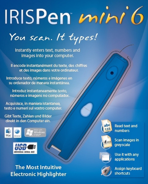 I.R.I.S. IRISPEN MINI 6, UK