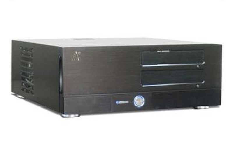 Nanopoint CS-GL-3 Black Aplus Case Desktop Schwarz Computer-Gehäuse