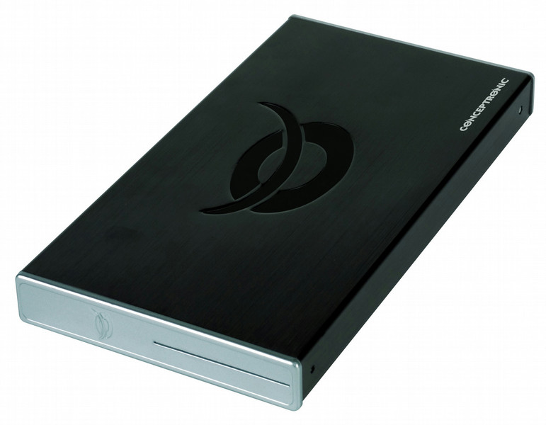 Conceptronic External USB 2.0 Hard Disk Box 2.5Zoll Silber