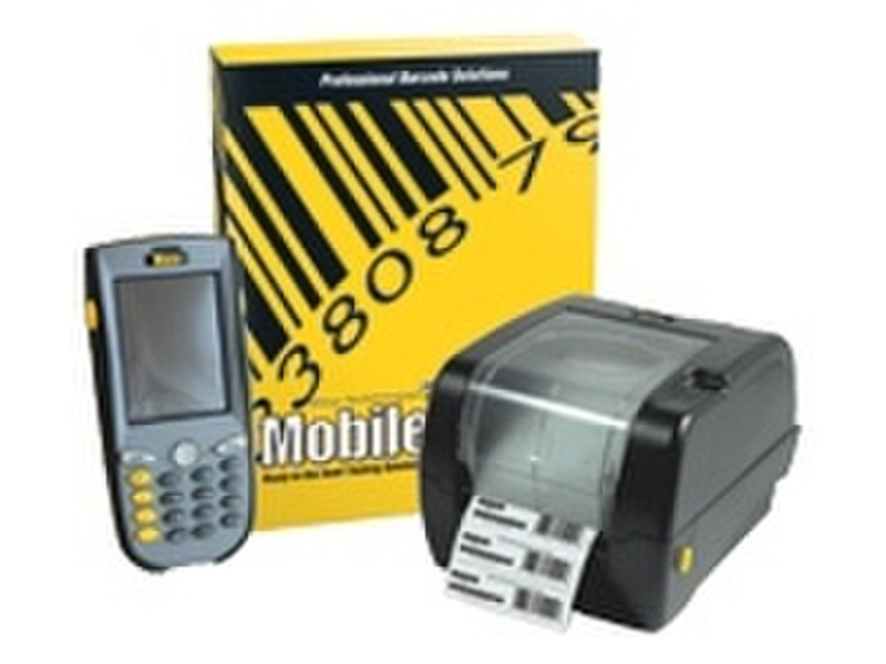 Wasp MobileAsset WPA206 Solution with WPL305 Printer Barcode-Software