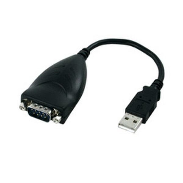Wasp USB To Serial Converter Black printer cable