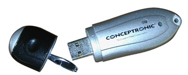 Conceptronic USB 2.0 SnapPort storage stick 128 MB 0.128GB USB flash drive