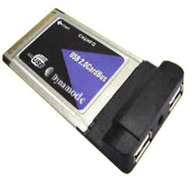 Dynamode 2 Port Firewire PCMCIA Adapter 400Mbit/s networking card