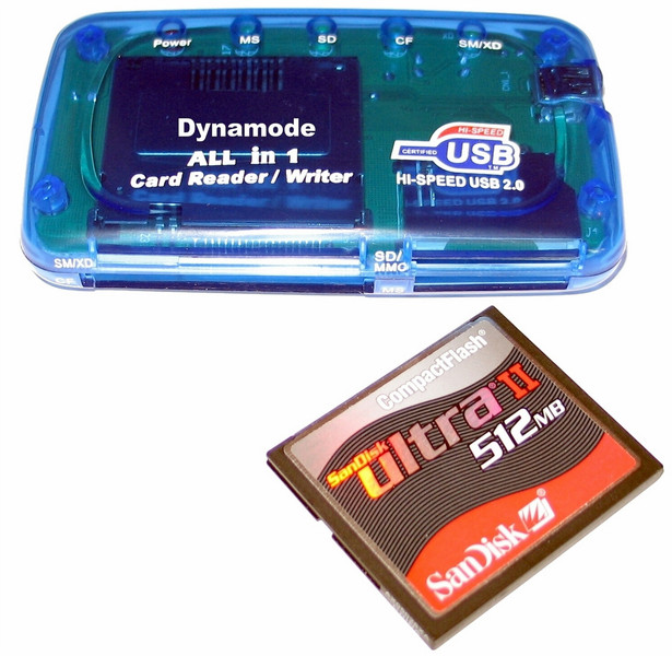 Dynamode High speed USB2.0 30-in-1 Card Reader USB 2.0 Kartenleser