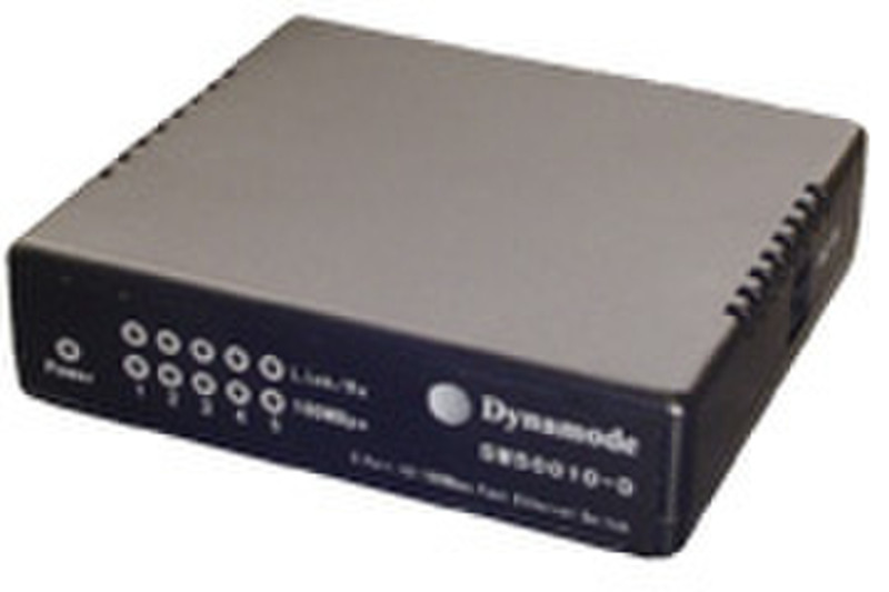 Dynamode 5 Port 10/100 Switch ungemanaged