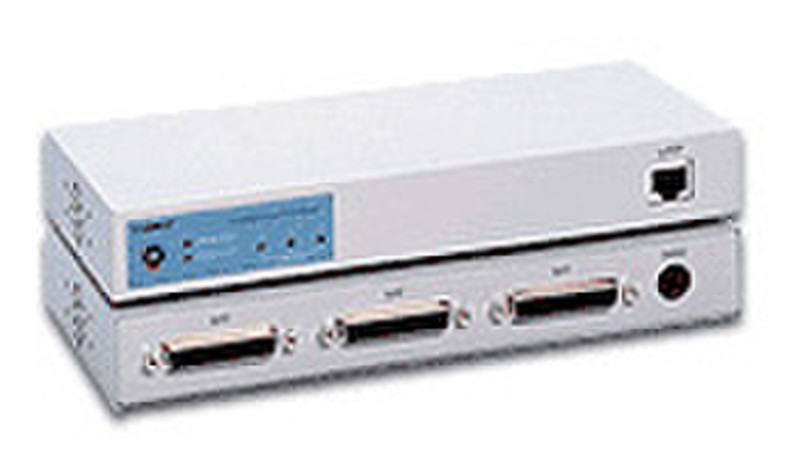 Dynamode 3 Parallel Ports 10/100mbps Print Server Ethernet-LAN Druckserver