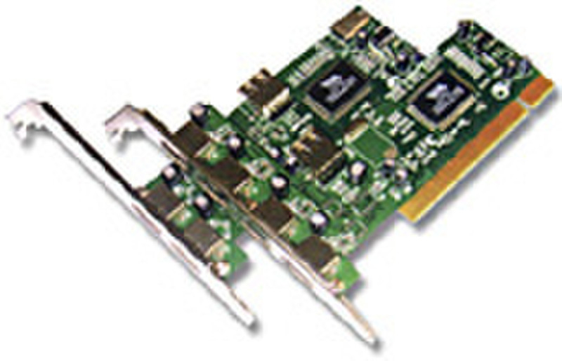 Dynamode 4-Port USB2.0 PCI Card 480Mbit/s networking card
