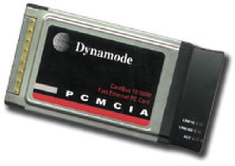 Dynamode PCMCIA CardBus 10/100 Network Adapter USB 100Мбит/с сетевая карта