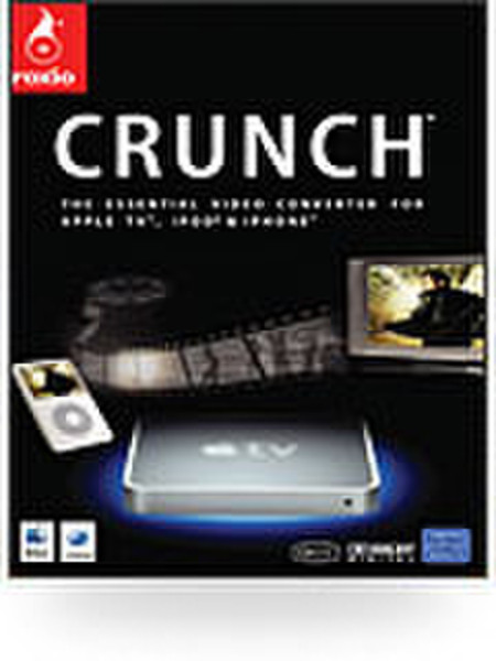 Roxio Crunch for Mac and PC, EN, FR, DE, DVD