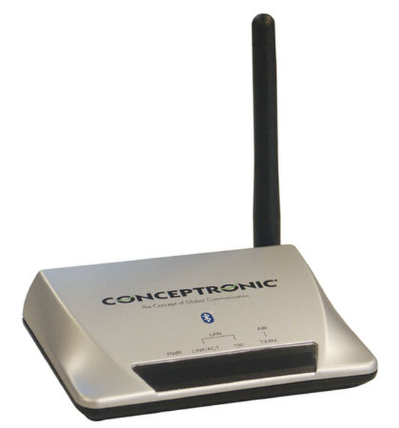 Conceptronic BluetoothTM 100M wireless accesspoint and router WLAN access point