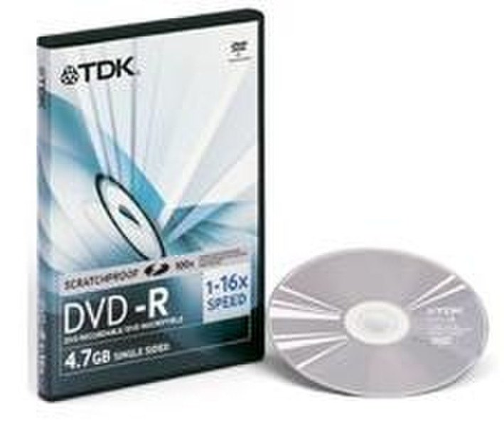 TDK DVD-R ScratchProof Videobox