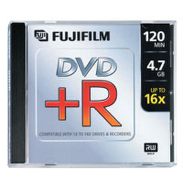 Fujifilm DVD+R, 5 Pack , 4.7GB 16x 4.7GB DVD-R 5Stück(e)