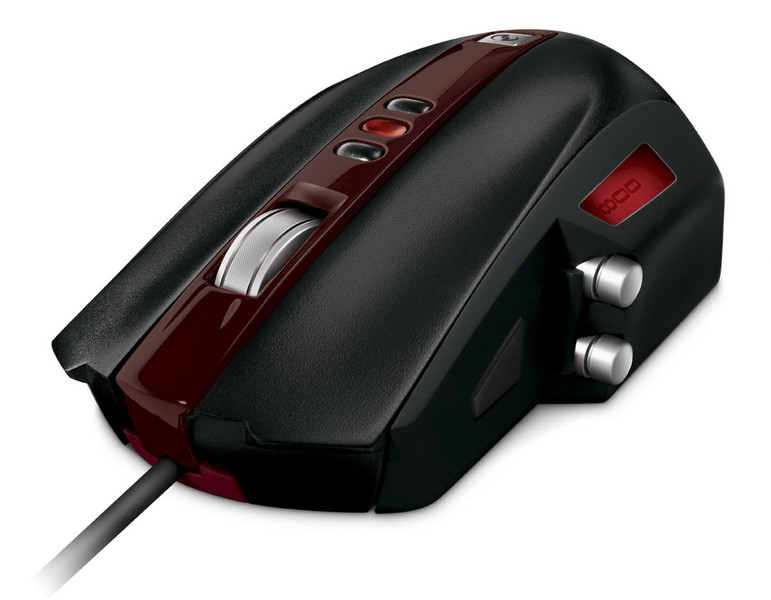 Microsoft SideWinder USB Лазерный 2000dpi Черный компьютерная мышь