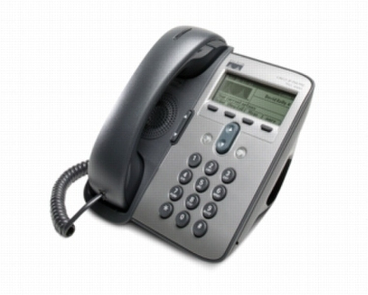 Cisco IP Phone 7911G with 1RTU Идентификация абонента (Caller ID) Cеребряный